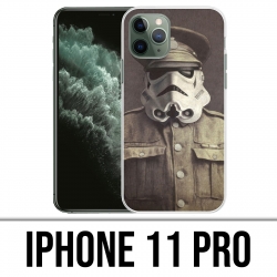 Custodia per iPhone 11 Pro - Star Wars Vintage Stromtrooper