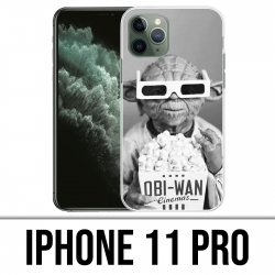 Coque iPhone 11 PRO - Star Wars Yoda CineìMa