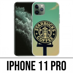 Custodia per iPhone 11 Pro - Starbucks Vintage