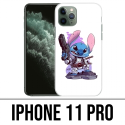 Coque iPhone 11 PRO - Stitch Deadpool