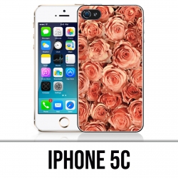 Coque iPhone 5C - Bouquet Roses