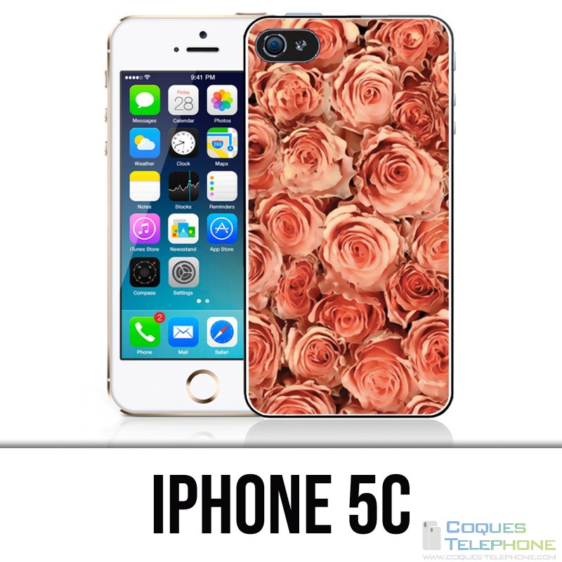 Custodia per iPhone 5C - Bouquet di rose