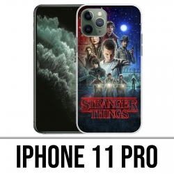 IPhone 11 Pro Fall - fremdes Sachen-Plakat