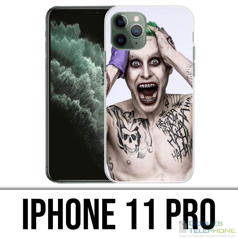 Custodia per iPhone 11 Pro - Suicide Squad Jared Leto Joker
