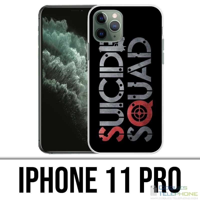 Custodia per iPhone 11 Pro - Suicide Squad Logo