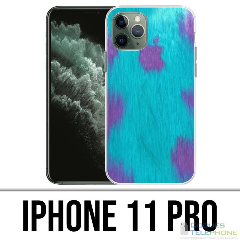 Coque iPhone 11 PRO - Sully Fourrure Monstre Cie