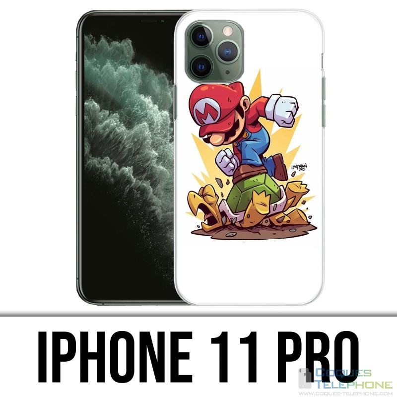 IPhone 11 Pro Hülle - Super Mario Turtle Cartoon