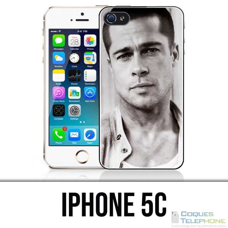 Custodia per iPhone 5C: Brad Pitt