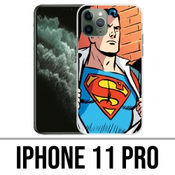 Custodia per iPhone 11 Pro - Superman Comics