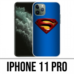 Custodia per iPhone 11 Pro - Logo Superman