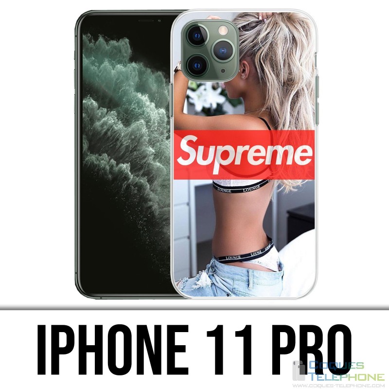 Coque iPhone 11 PRO - Supreme Fit Girl