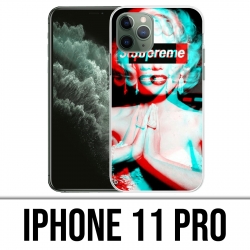 Coque iPhone 11 PRO - Supreme Marylin Monroe