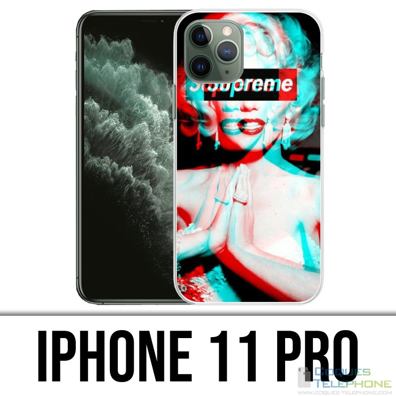 Case iPhone 11 Pro - Supreme Marylin Monroe