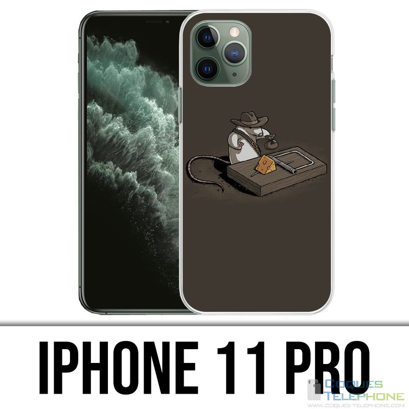 Custodia per iPhone 11 Pro: tappetino per mouse Indiana Jones