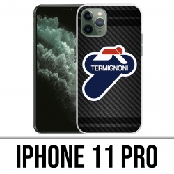Coque iPhone 11 PRO - Termignoni Carbone
