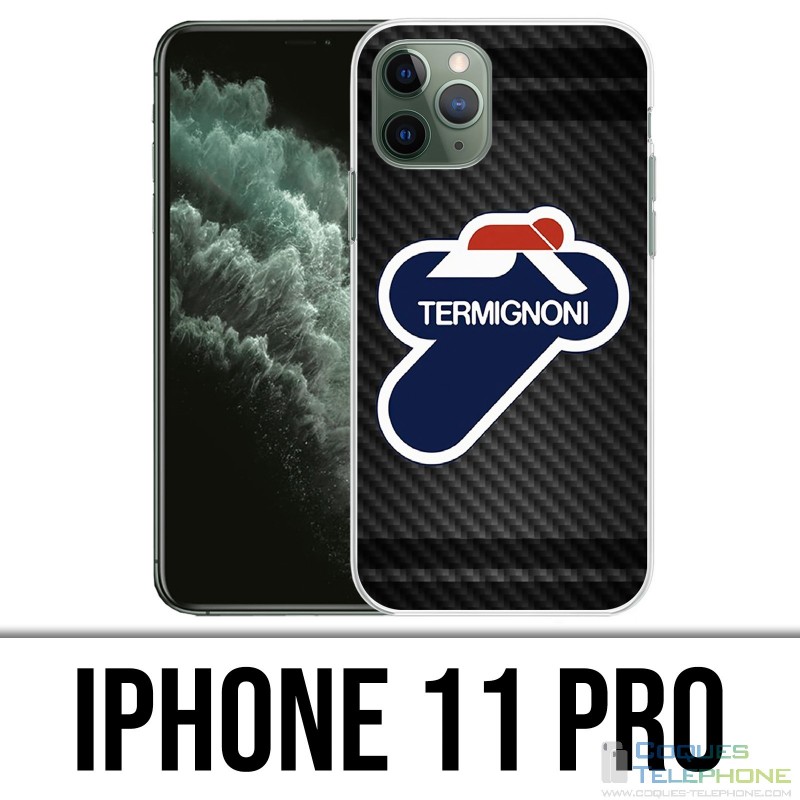 Custodia per iPhone 11 Pro - Termignoni Carbon