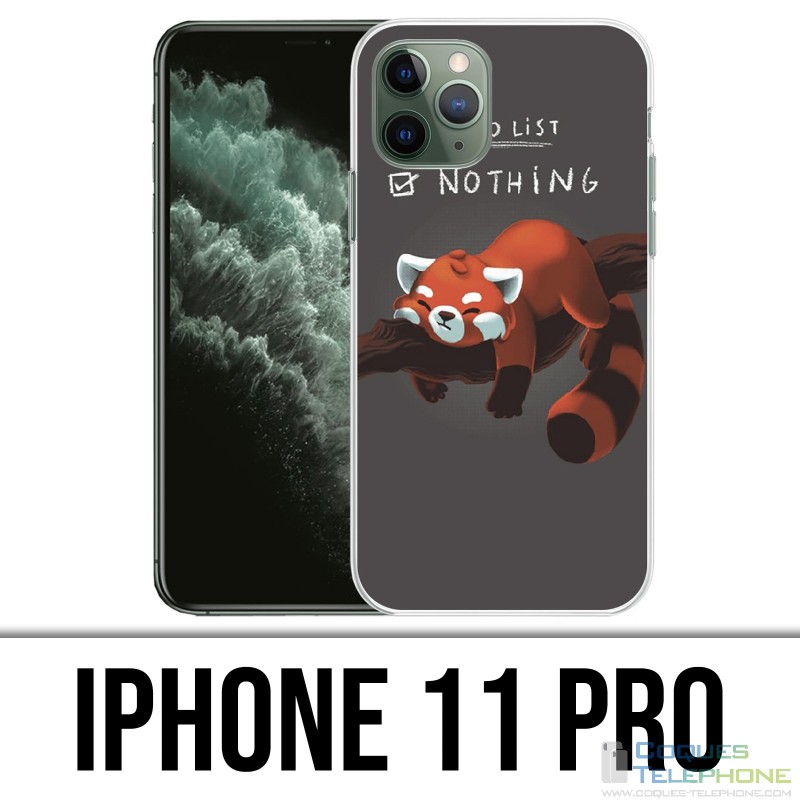 IPhone 11 Pro Case - Aufgabenliste Panda Roux