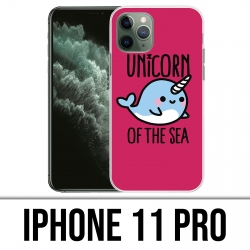 Funda para iPhone 11 Pro - Unicornio del mar