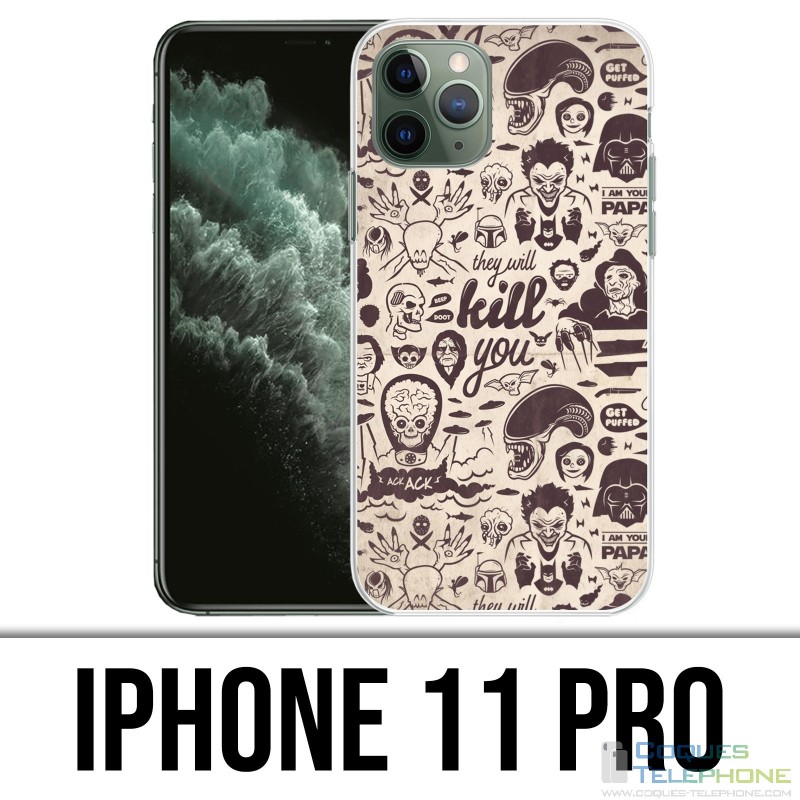 Coque iPhone 11 PRO - Vilain Kill You