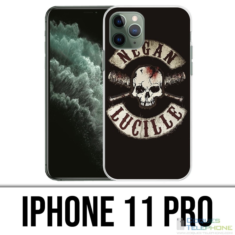 IPhone 11 Pro Case - Walking Dead Logo Negan Lucille