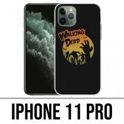 Coque iPhone 11 PRO - Walking Dead Logo Vintage