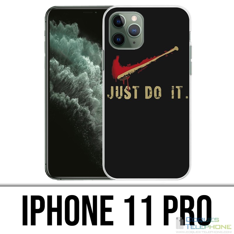 Coque iPhone 11 PRO - Walking Dead Negan Just Do It