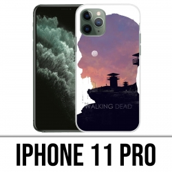Coque iPhone 11 PRO - Walking Dead Ombre Zombies