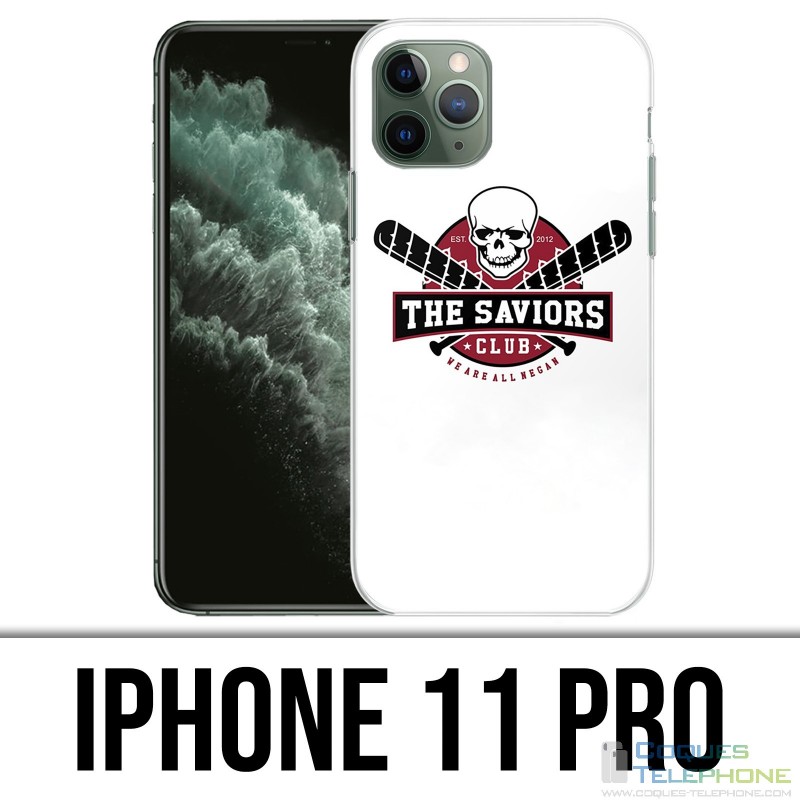 Coque iPhone 11 PRO - Walking Dead Saviors Club