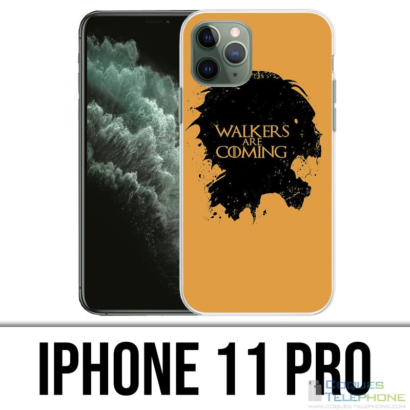 Coque iPhone 11 PRO - Walking Dead Walkers Are Coming
