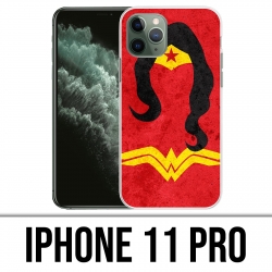 Coque iPhone 11 PRO - Wonder Woman Art