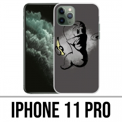 Funda para iPhone 11 Pro - Etiqueta de gusanos