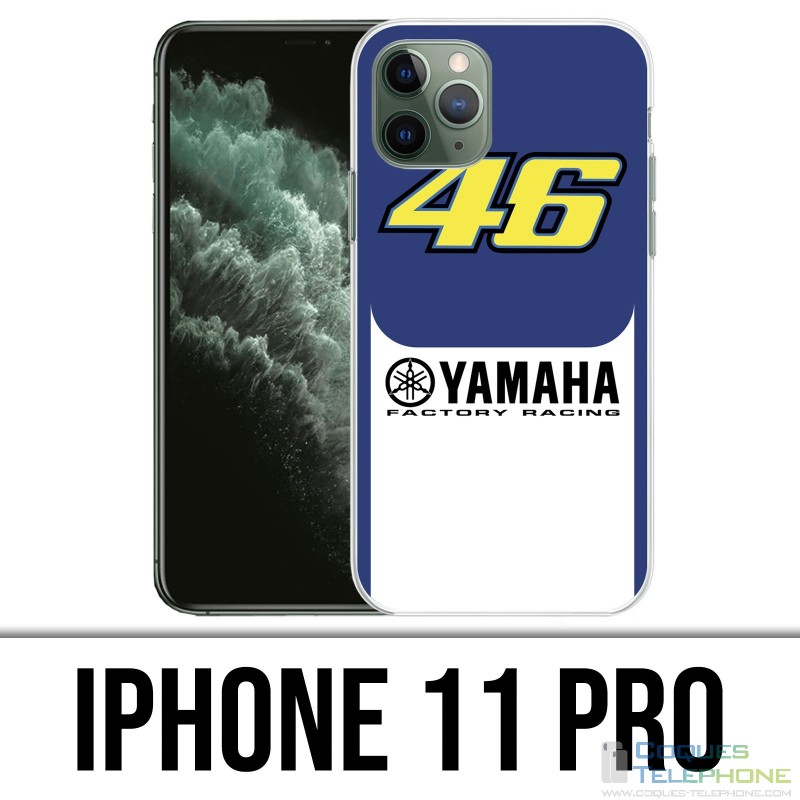 Coque iPhone 11 PRO - Yamaha Racing 46 Rossi Motogp