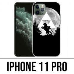 Custodia per iPhone 11 Pro - Zelda Moon Trifoce