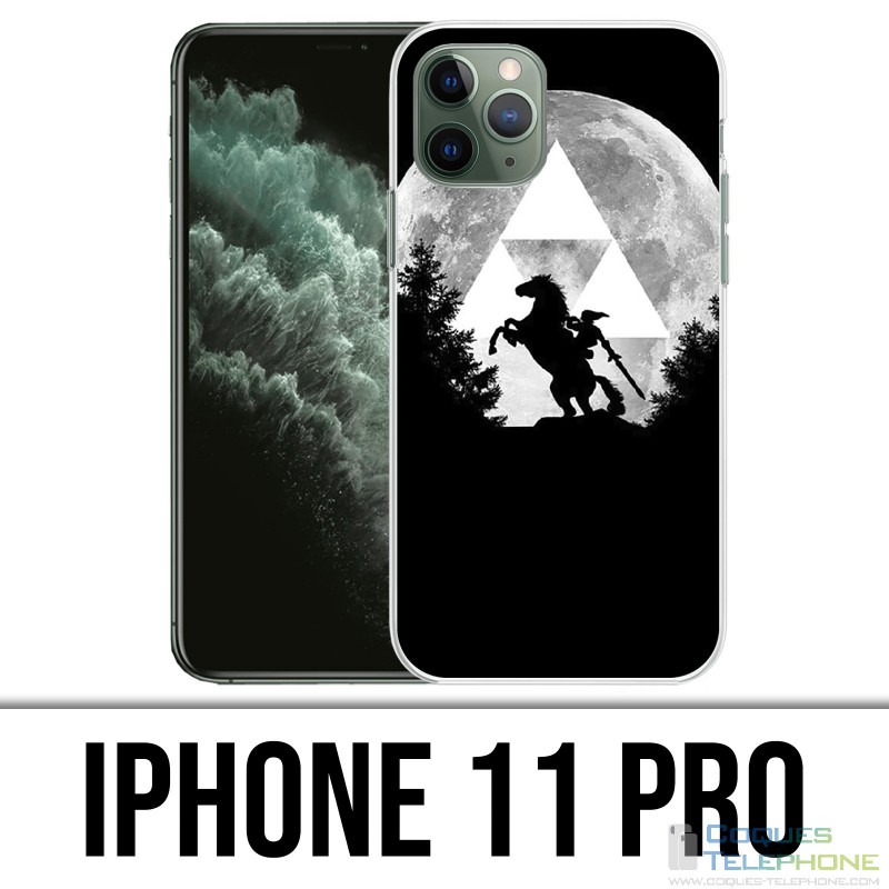 Funda para iPhone 11 Pro - Zelda Moon Trifoce