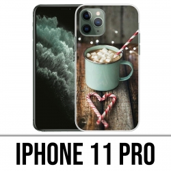 Coque iPhone 11 Pro - Chocolat Chaud Marshmallow