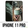 Coque iPhone 11 Pro - Chocolat Chaud Marshmallow