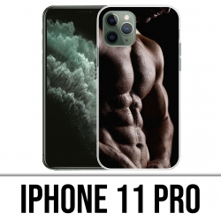 Coque iPhone 11 Pro - Man Muscles