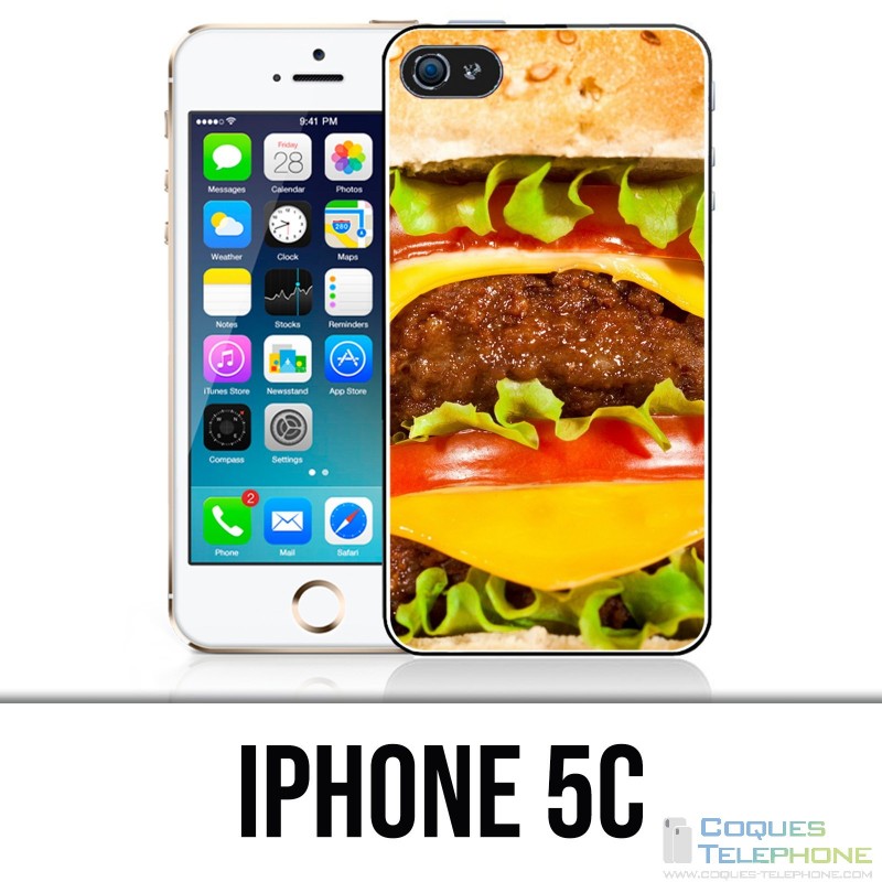 Coque iPhone 5C - Burger