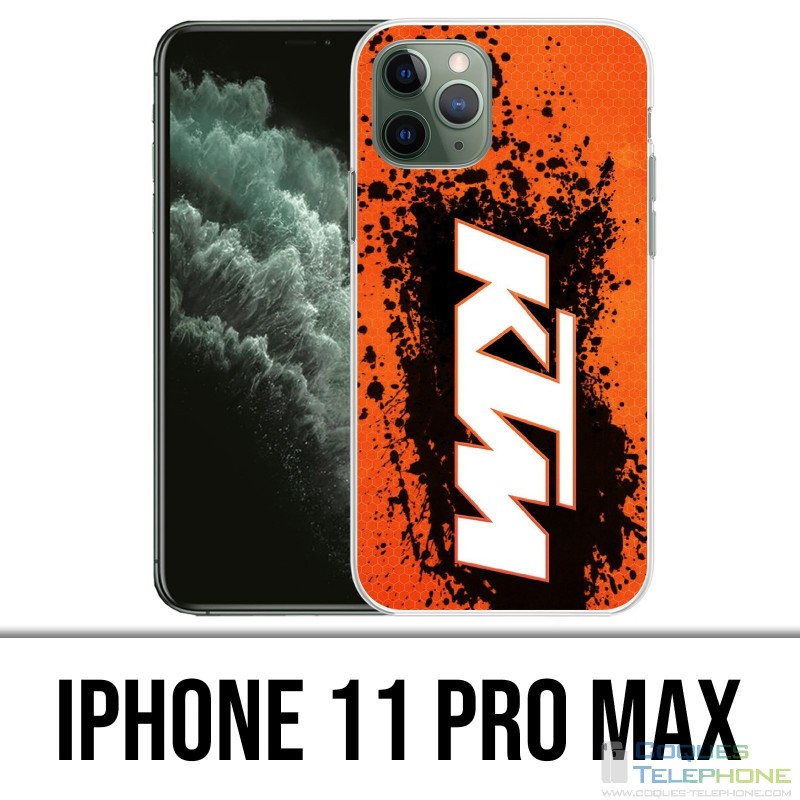 Coque iPhone 11 PRO MAX - Ktm Logo Galaxy