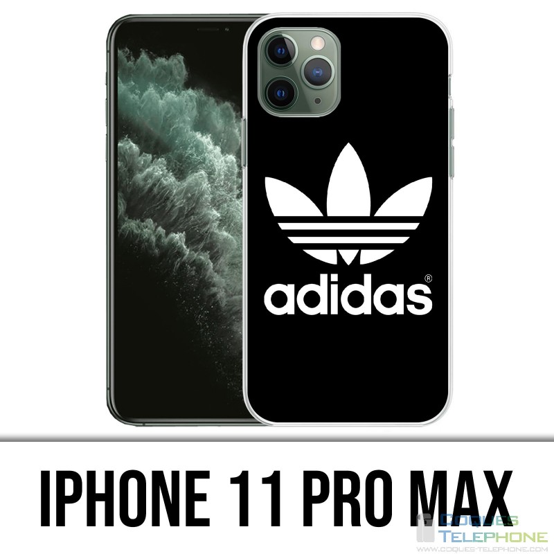 Custodia per iPhone 11 Pro Max - Adidas Classic Nero