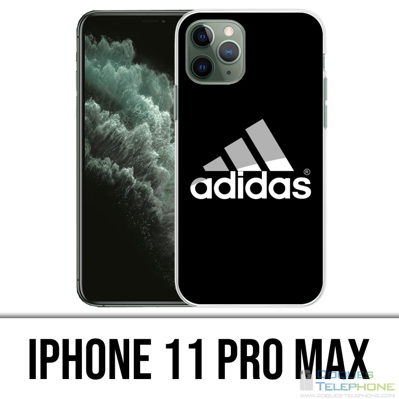Coque iPhone 11 PRO MAX - Adidas Logo Noir
