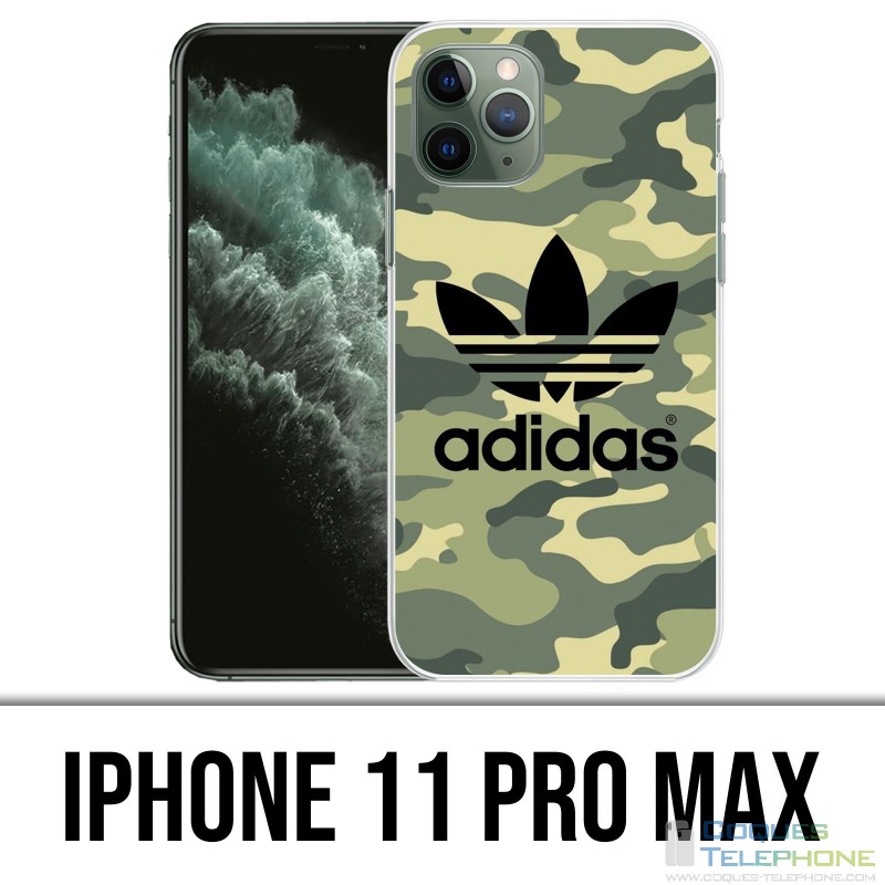 Bañera multitud Rizado Funda para iPhone 11 Pro Max - Adidas Military