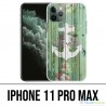 Case iPhone 11 Pro Max - Marine Wood Anchor