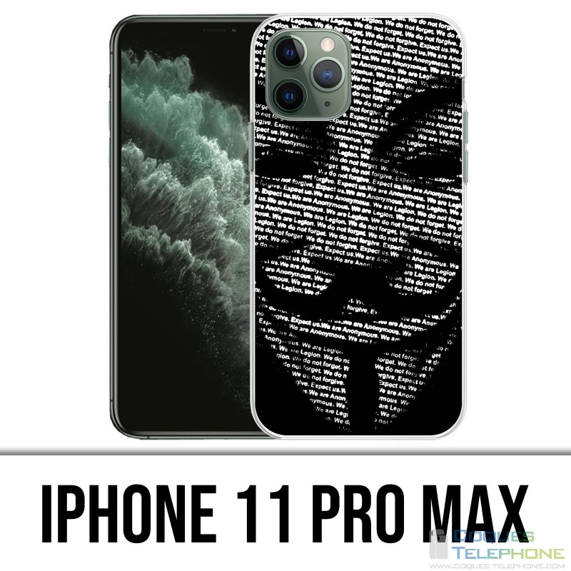 IPhone 11 Pro Max Hülle - Anonymes 3D