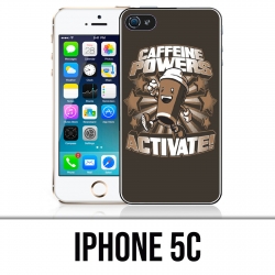 Coque iPhone 5C - Cafeine Power