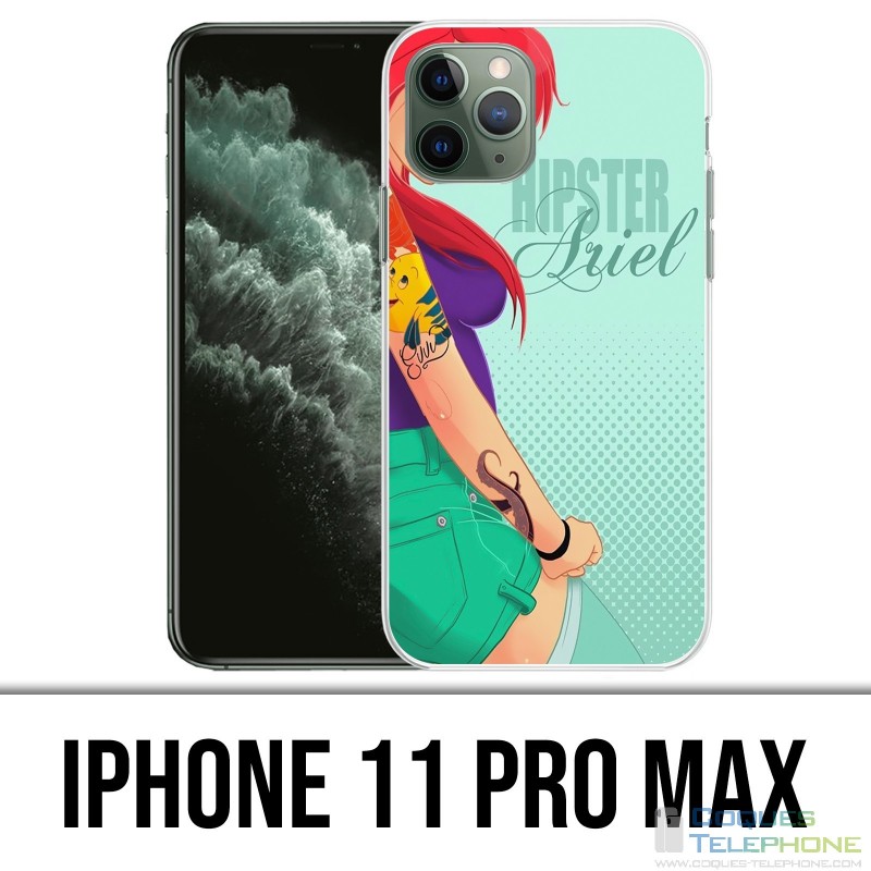Coque iPhone 11 PRO MAX - Ariel Sirène Hipster