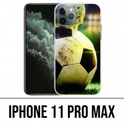 Coque iPhone 11 PRO MAX - Ballon Football Pied