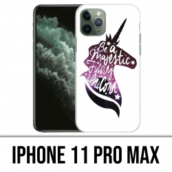 IPhone 11 Pro Max Case - Seien Sie ein majestätisches Einhorn