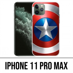 IPhone 11 Pro Max Hülle - Captain America Avengers Shield