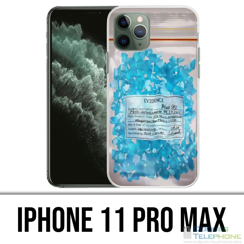 Funda para iPhone 11 Pro Max - Breaking Bad Crystal Meth